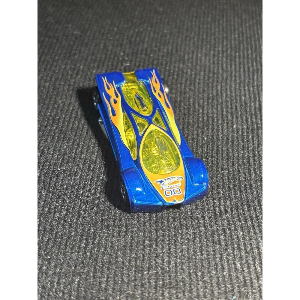 USED HOT WHEELS SLING SHOT 2001 MULTI-COLOURED DIECAST SCALE 1:64 #3